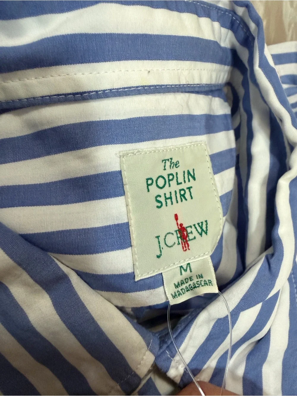 J. Crew torn seam